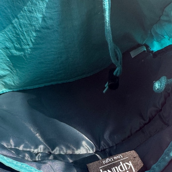 Kipling Turquoise Backpack - Picture 7 of 10